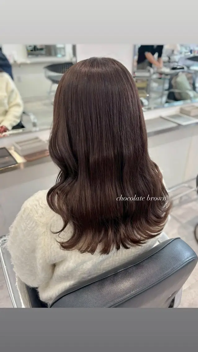 ロング ヘアカラー ParveMix 宮﨑 梨里のヘアスタイル