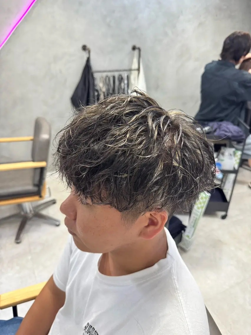 ショート メンズ カット 髪質改善特化美容師 酸性ストレート近藤俊のヘアスタイル