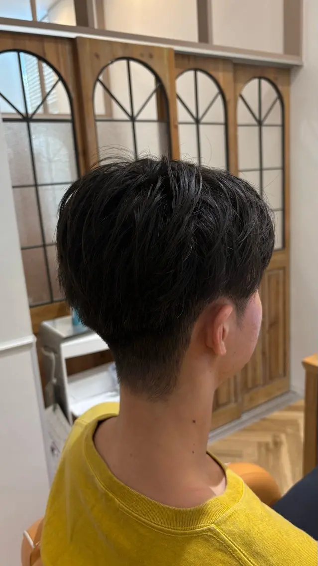 ショート カット ヘッドスパ 似合わせ 顔周りYUUGAのヘアスタイル