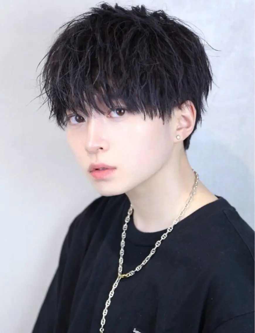 ショート メンズ マッシュ カット 濱田 美花のヘアスタイル