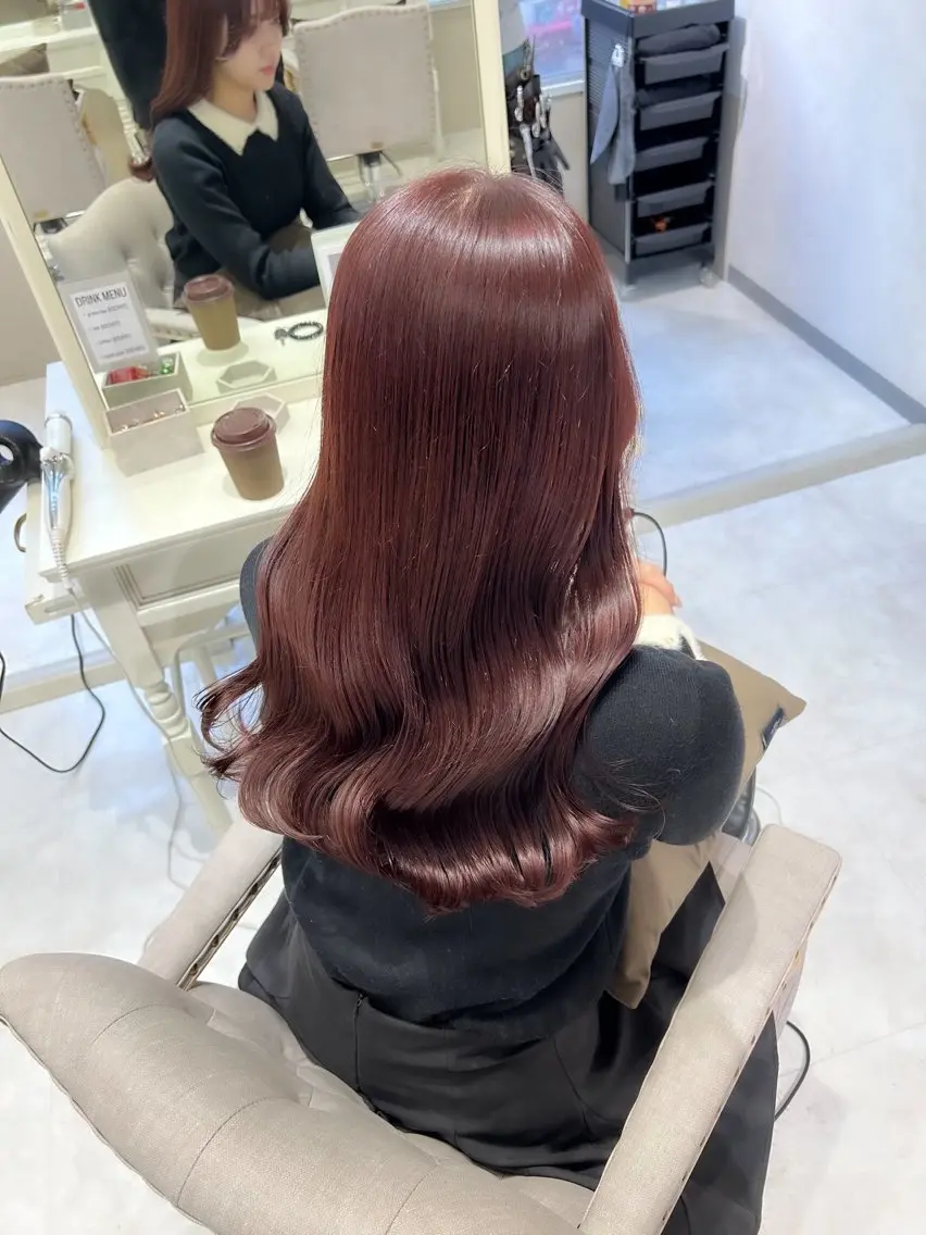 ロング ヘアカラー 髪質改善× ブリーチなしyutoのヘアスタイル