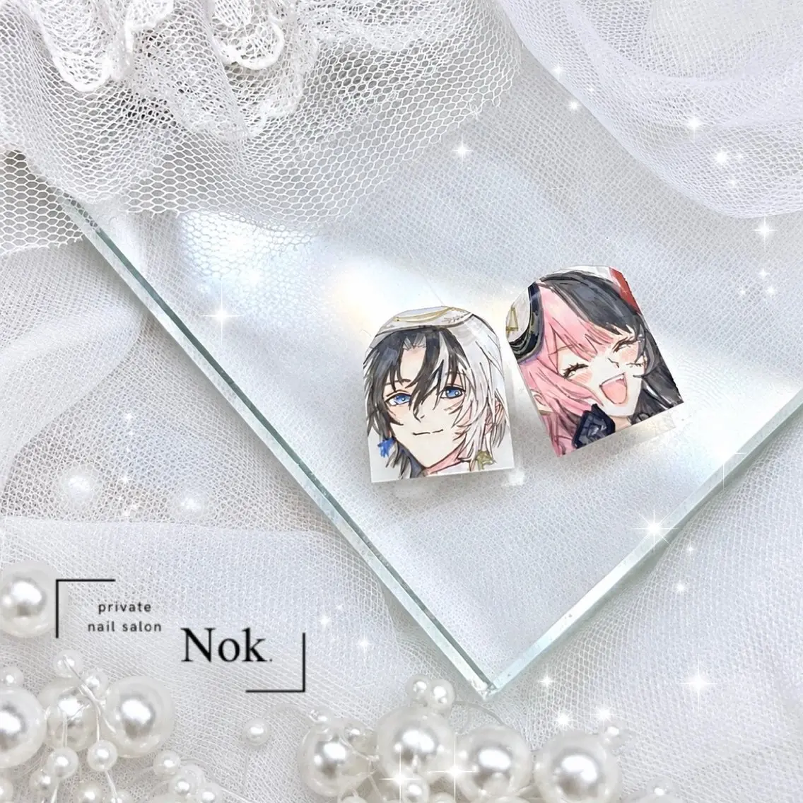 ネイル ハンドネイル 池袋痛ネイル Nok. 渡辺のネイルデザイン