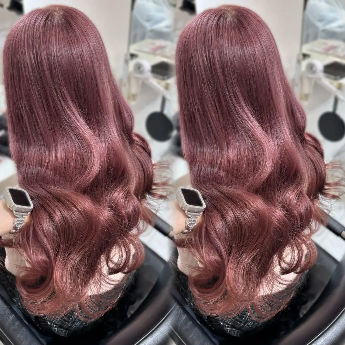 セミロング カラー ベージュカラー ブリーチ ケアブリーチ ダブルカラー ラベンダーカラー ヘアカラー トリートメント 盛れる顔周り🤍渋谷 Risa🎀のヘアスタイル