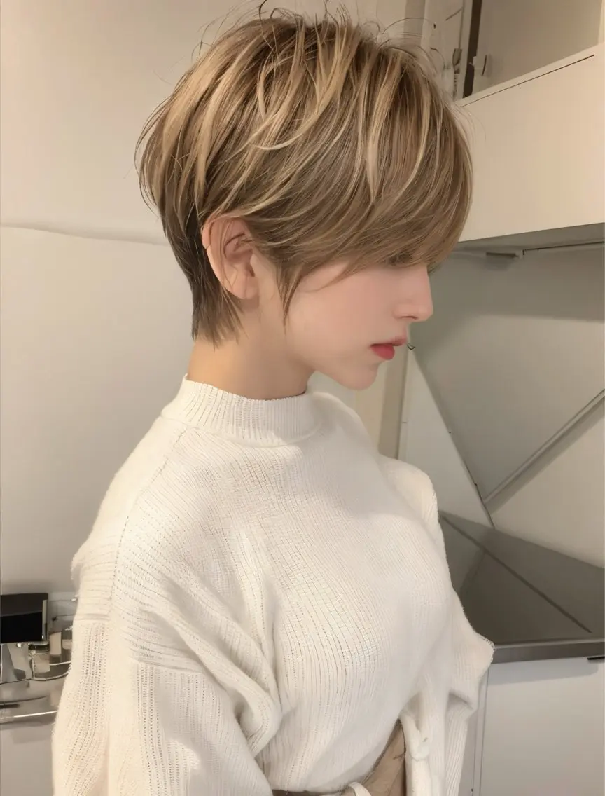 ショート 鈴木 悠のヘアスタイル