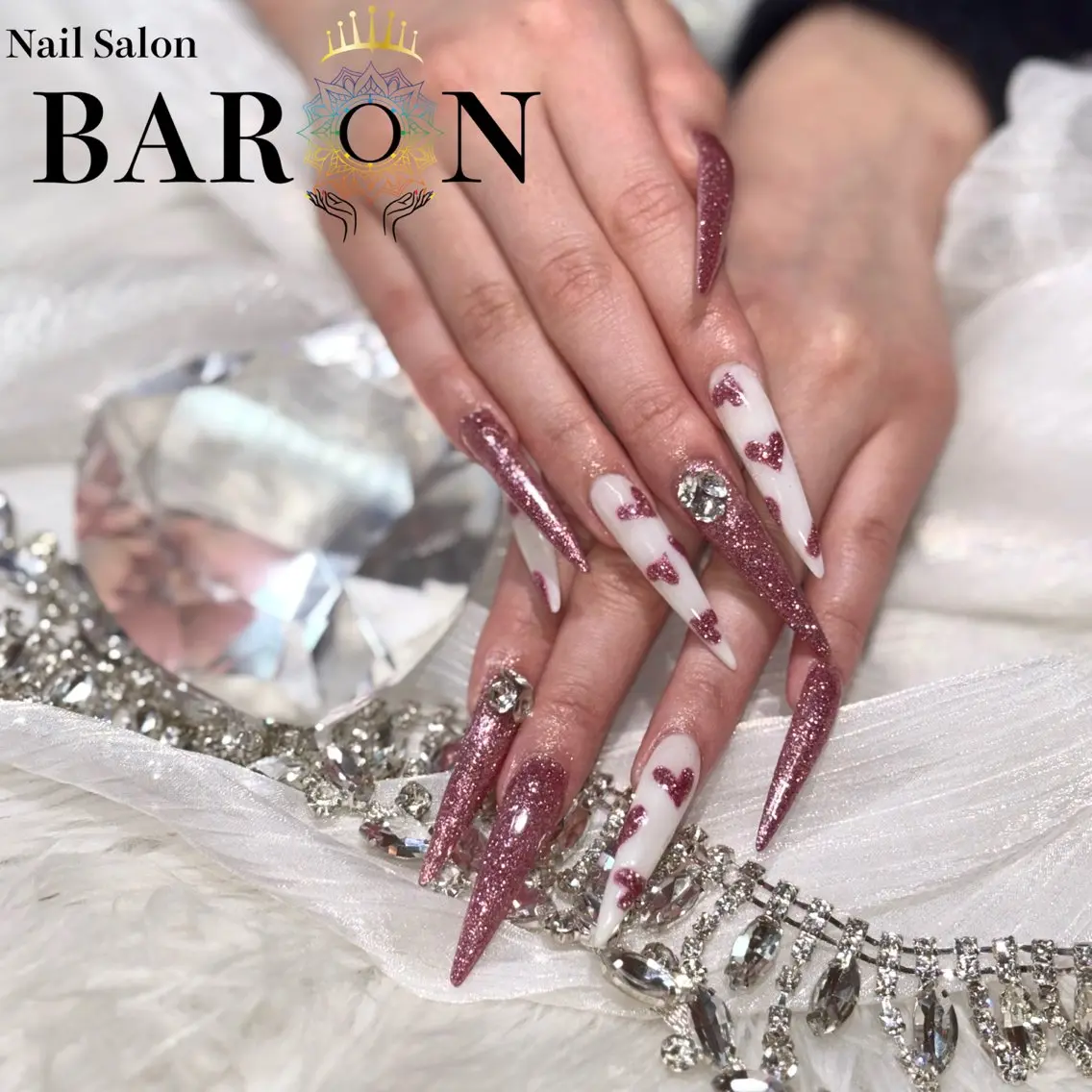 ネイル ハンドネイル BARON 心斎橋 MISAKIのネイルデザイン