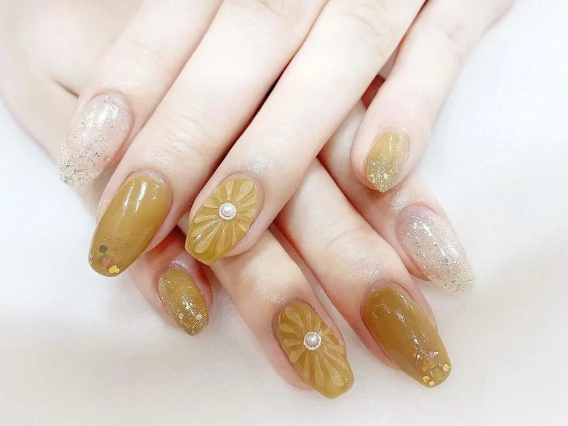 ネイル ハンドネイル Elegant beautyのネイルデザイン