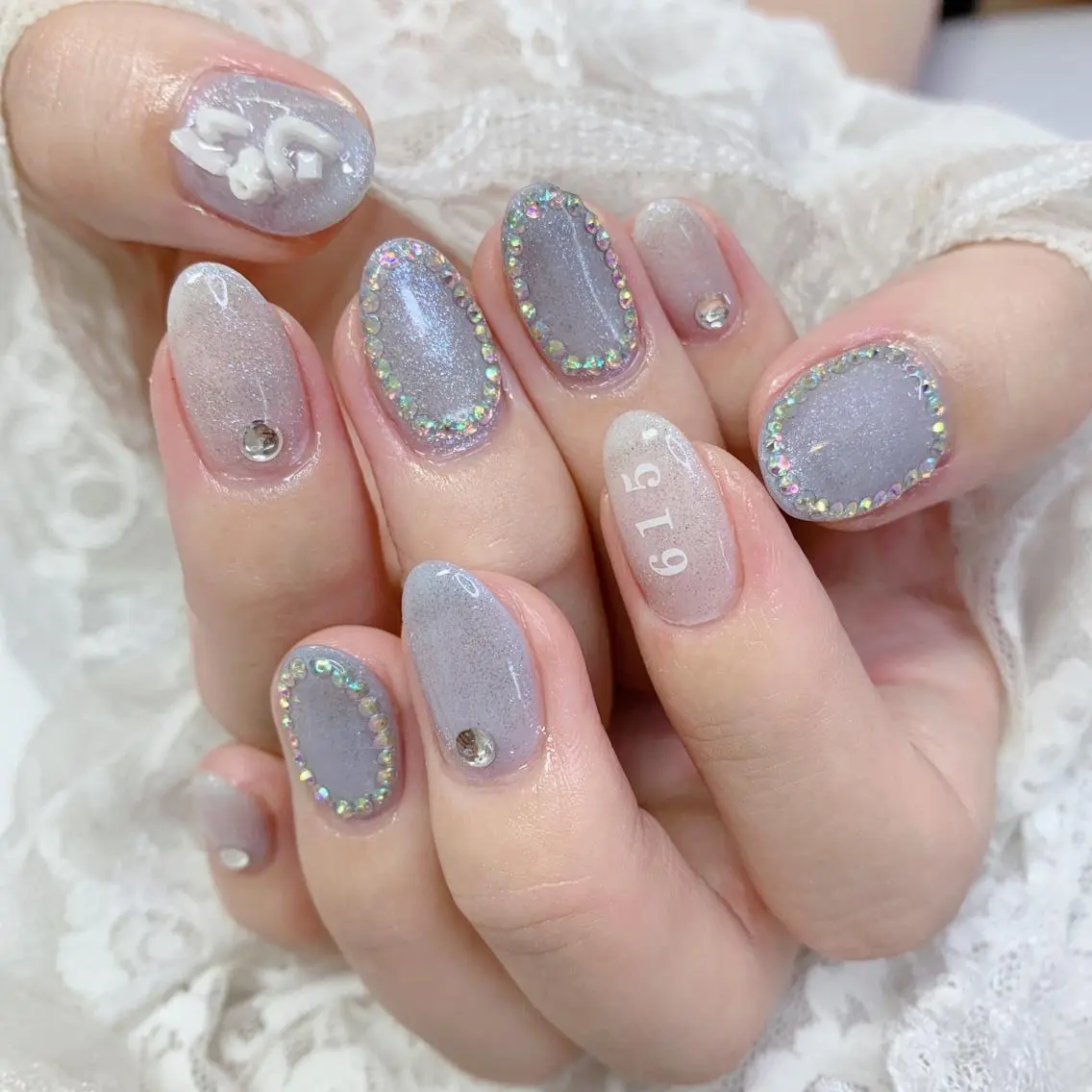 ネイル ハンドネイル La neige* yuki 🐩🌙のネイルデザイン