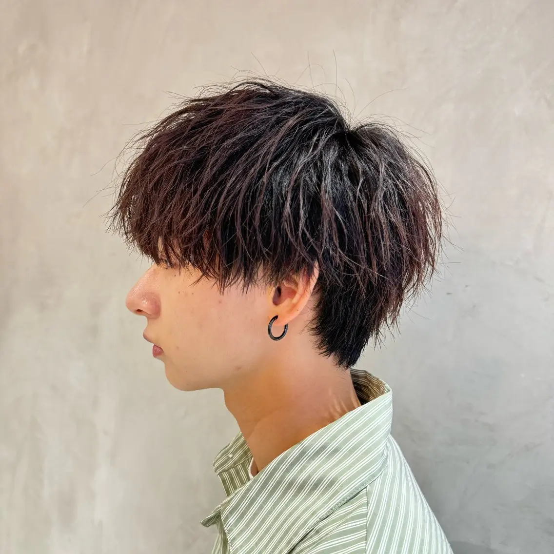 ショート メンズ メンズパーマ 横浜/レイヤー/ カネコのヘアスタイル