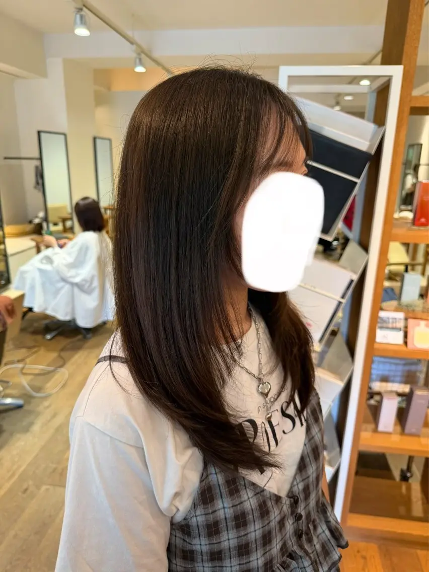 カラー ヘアカラー トリートメント 髙井和貴 /阿倍野/天王寺のヘアスタイル