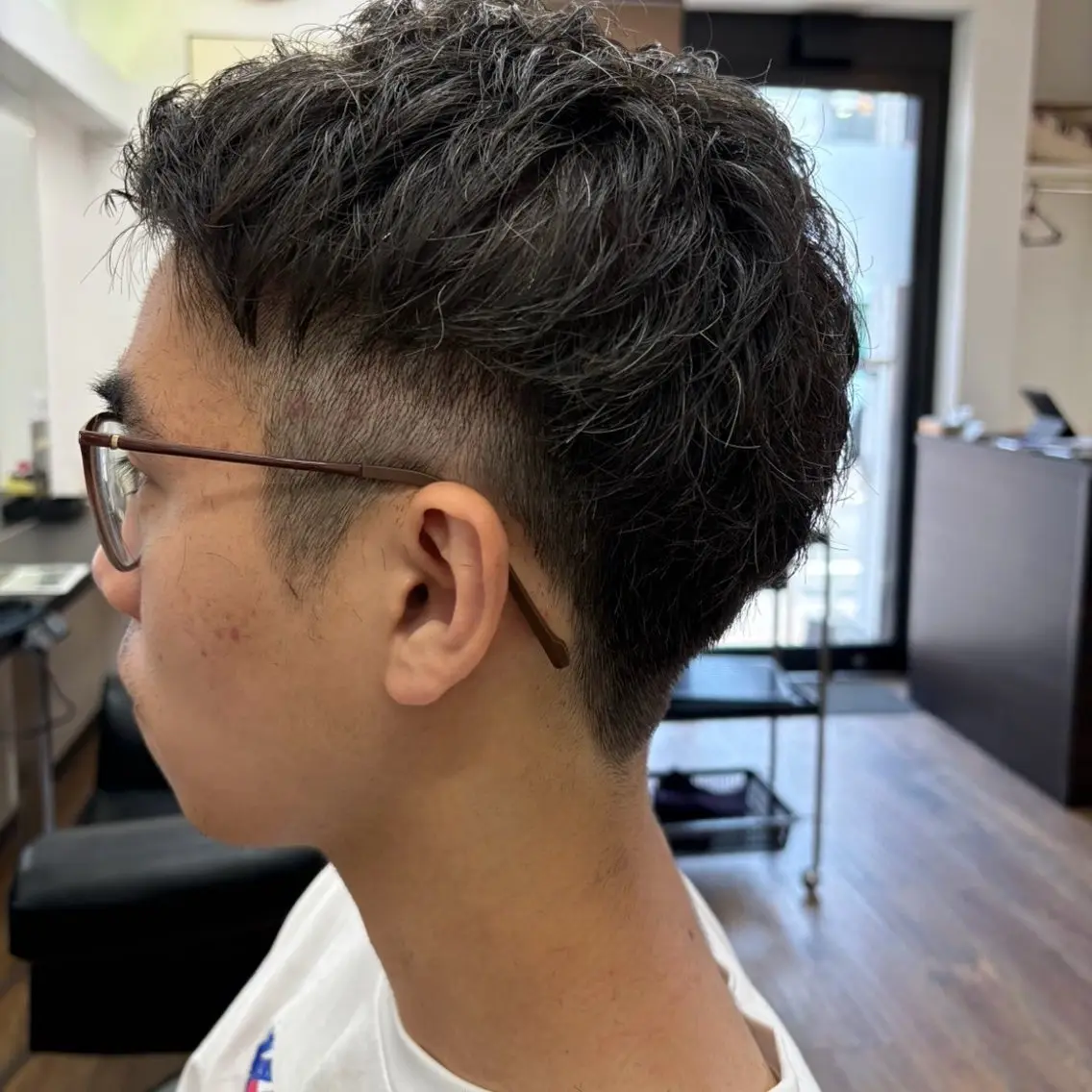 ショート メンズ monde 西田店のヘアスタイル