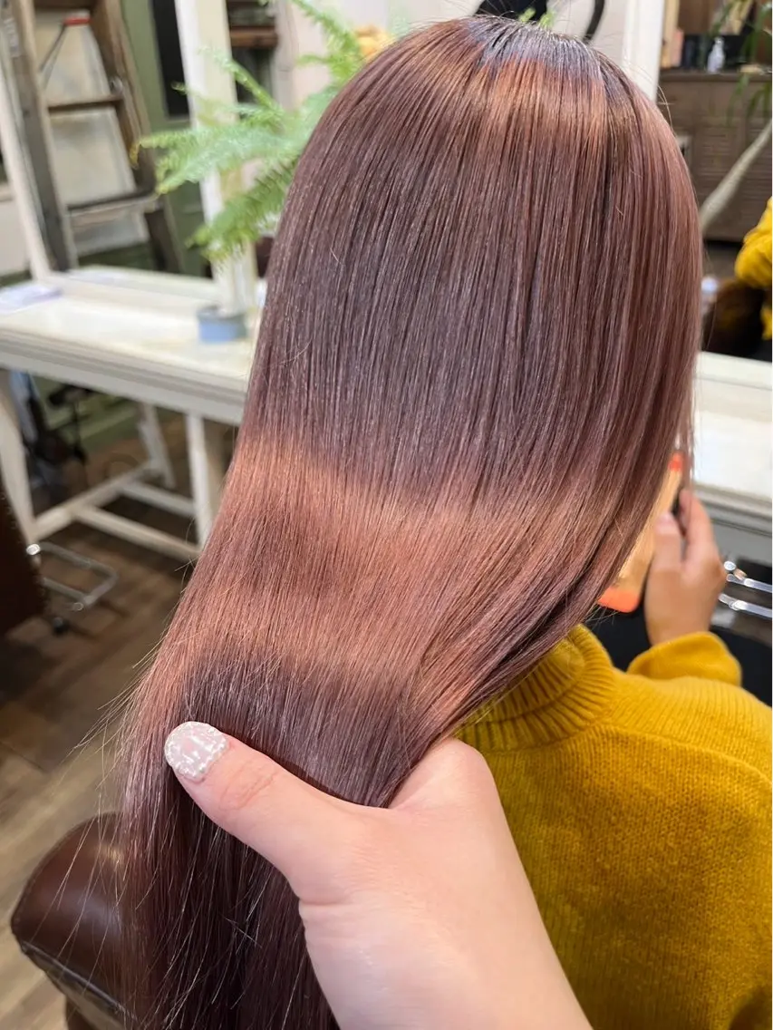 トリートメント 鈴木 夢麻のヘアスタイル