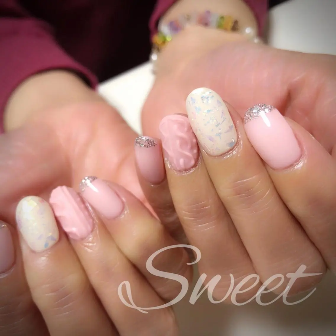 ネイル sweet 仲野陽子のネイルデザイン