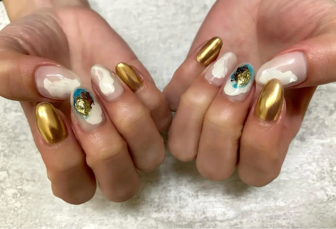 ネイル ジェルネイル ニュアンスネイル ハンドネイル Nroom. /はるのネイルデザイン