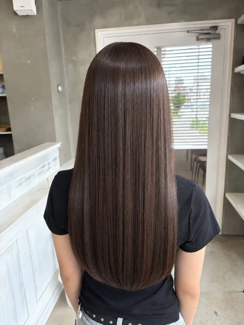 セミロング チャプター 那覇のヘアスタイル