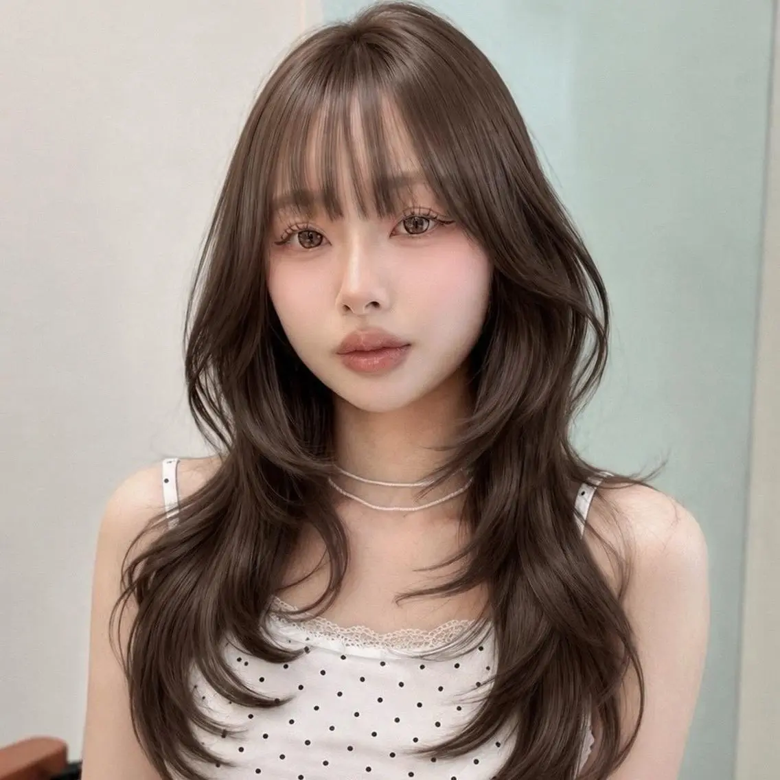 カラー 🫧🪞艶色かわいい 透明感/銀座🪞🫧のヘアスタイル