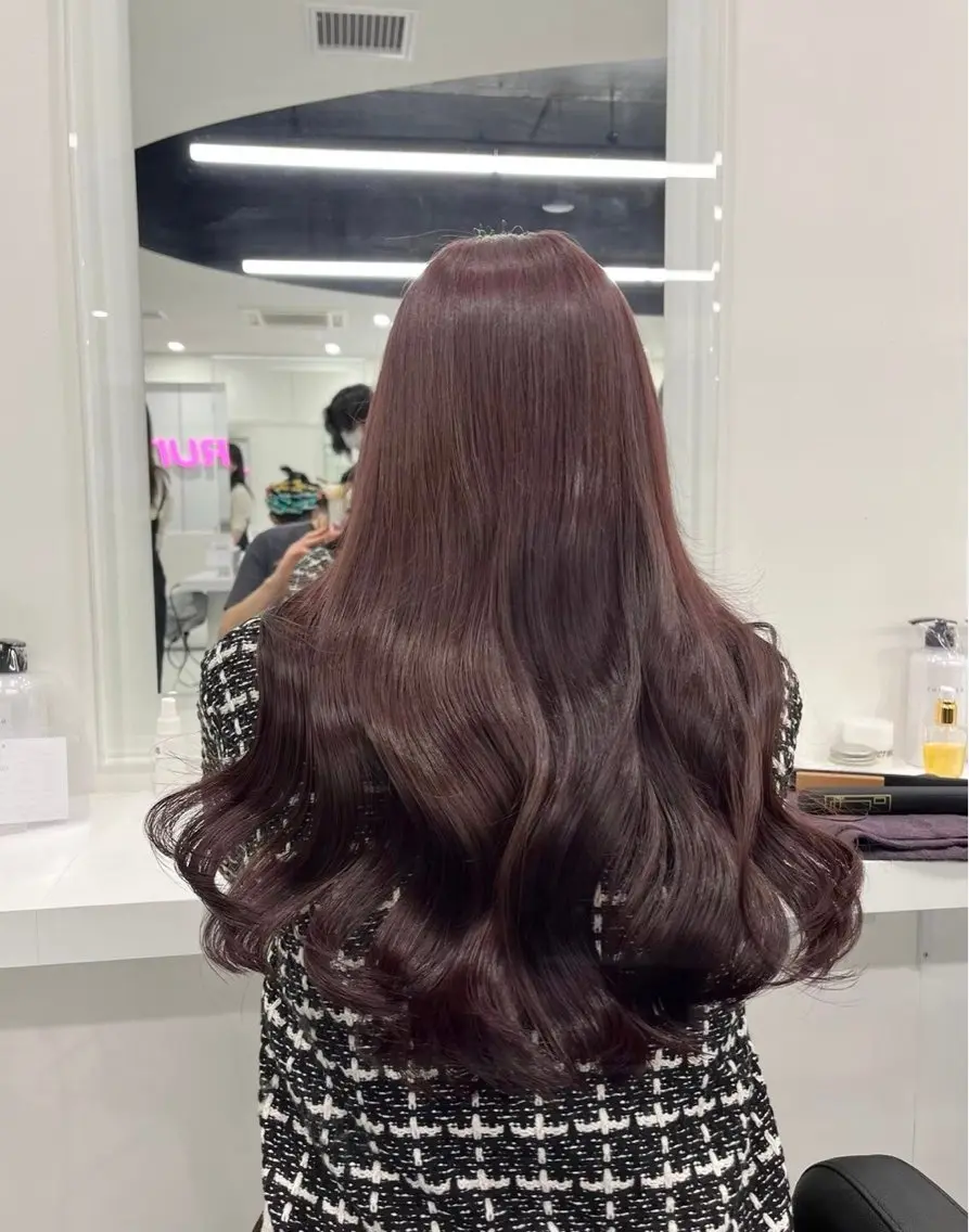 カラー ヘアカラー トリートメント ヘッドスパ ヘアセット ブリーチなし透明感 💗RYOTAのヘアスタイル