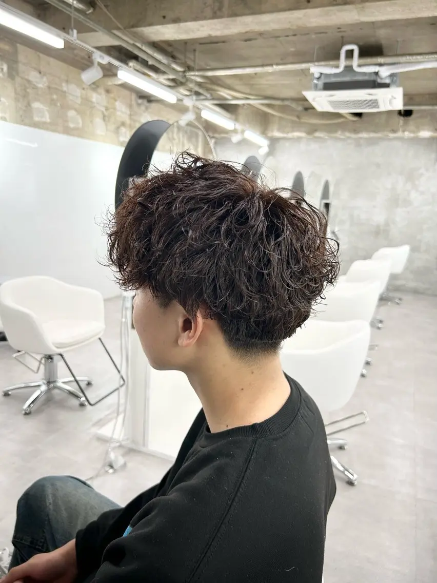 【人気No2✨】カット+シャドウパーマの写真