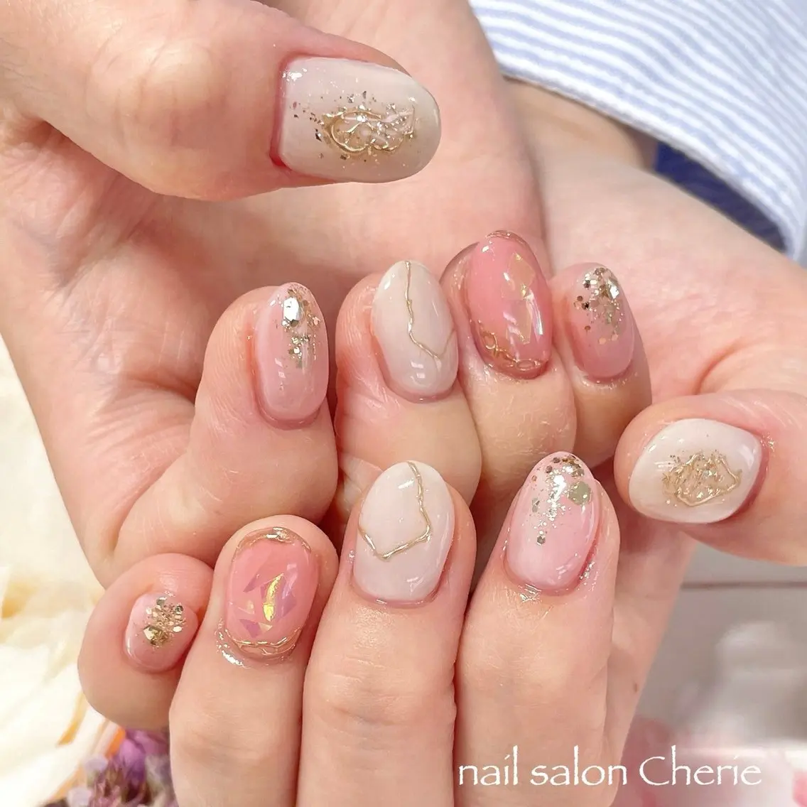ネイル ハンドネイル nail salon Cherieのネイルデザイン