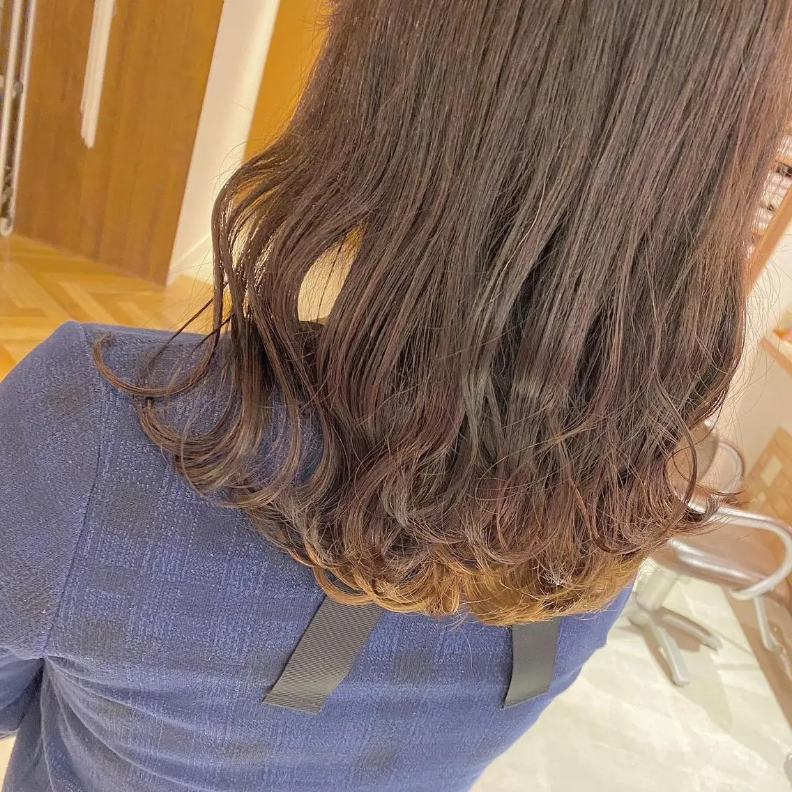 ミディアム ミディアムレイヤー レイヤーカット 髪質改善特化 安東駿介のヘアスタイル