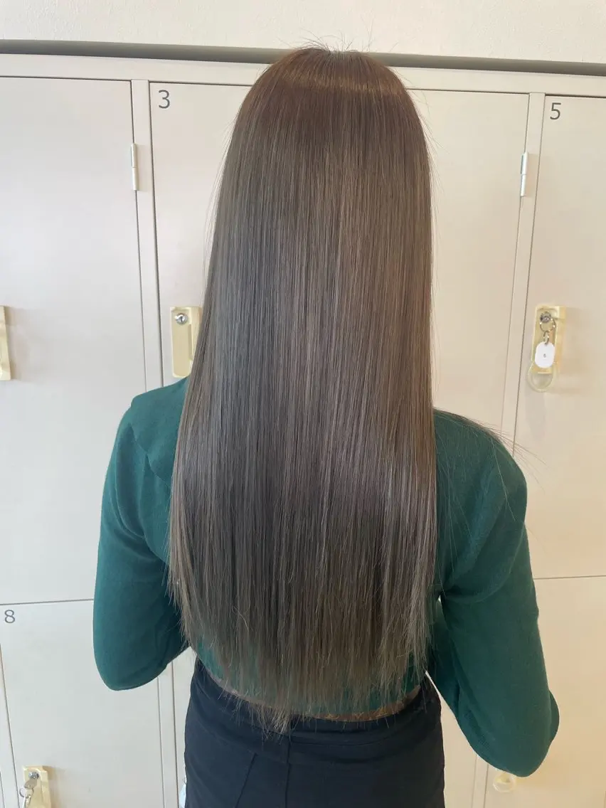 20%OFF‼️【髪のお悩み改善】髪質改善ストレート+骨格矯正カット✂️の写真