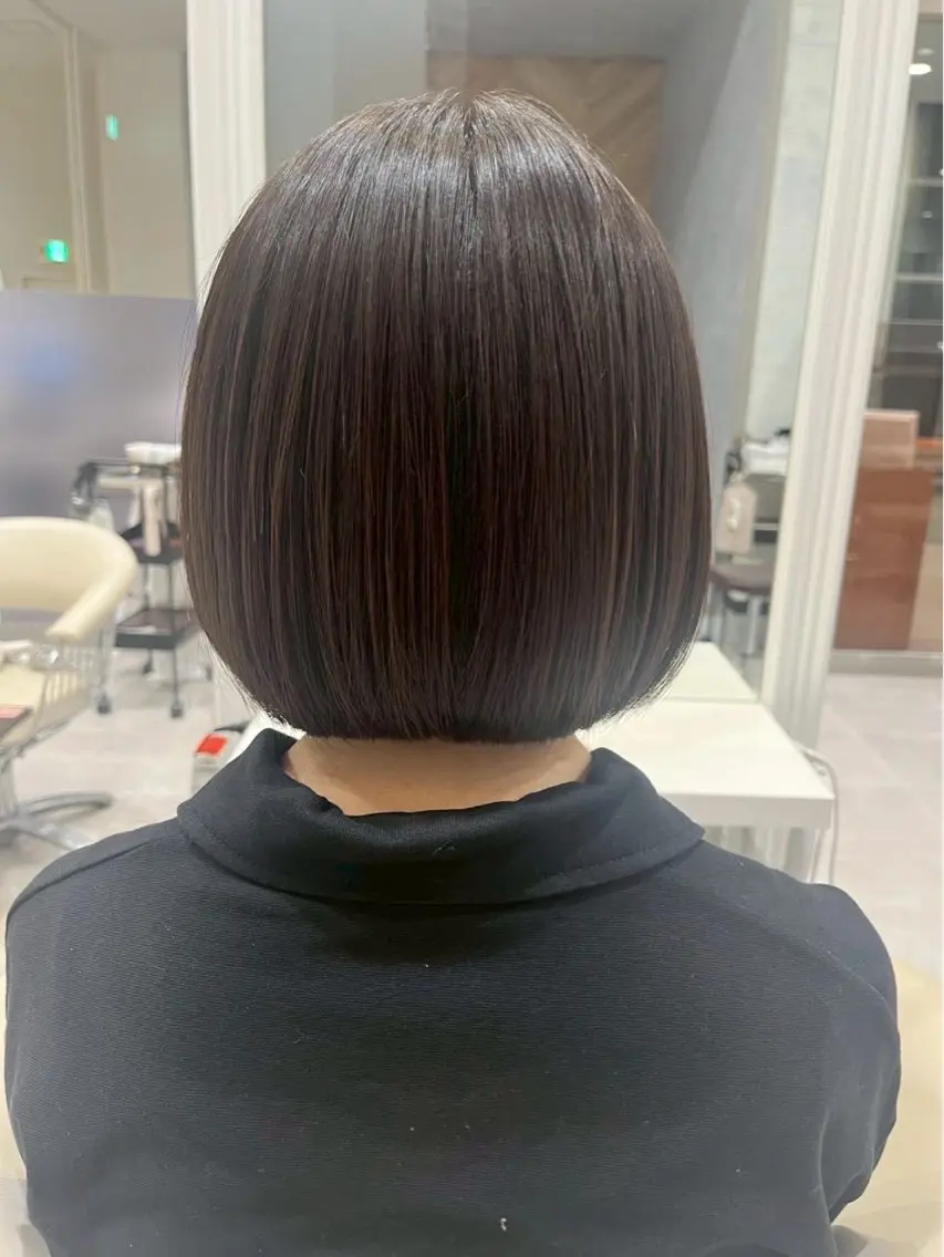 ショート ショートボブ ボブ ショートヘア 川田 真実のヘアスタイル