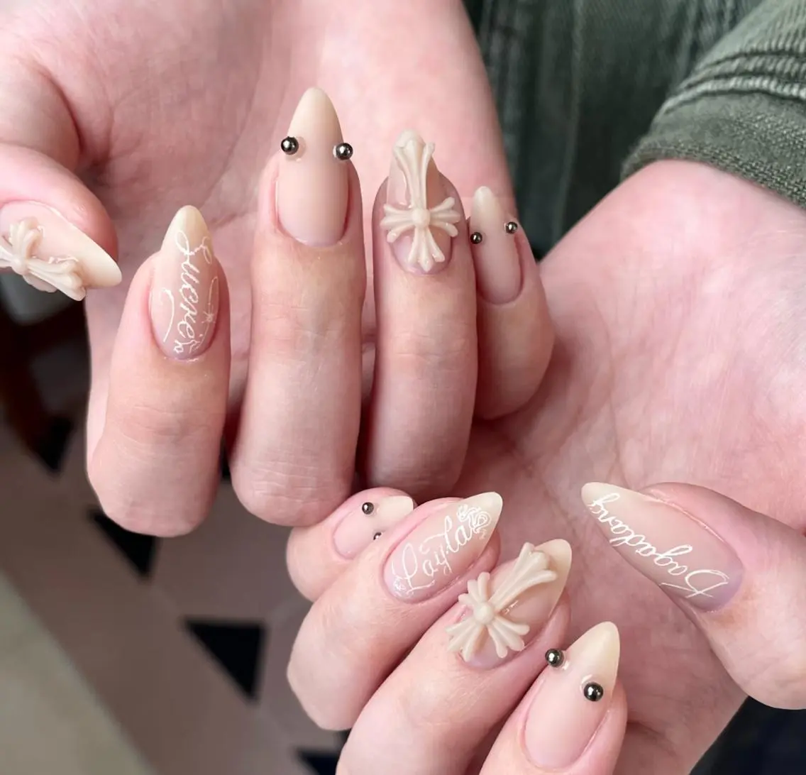ネイル ハンドネイル 🎀 UU_nailのネイルデザイン