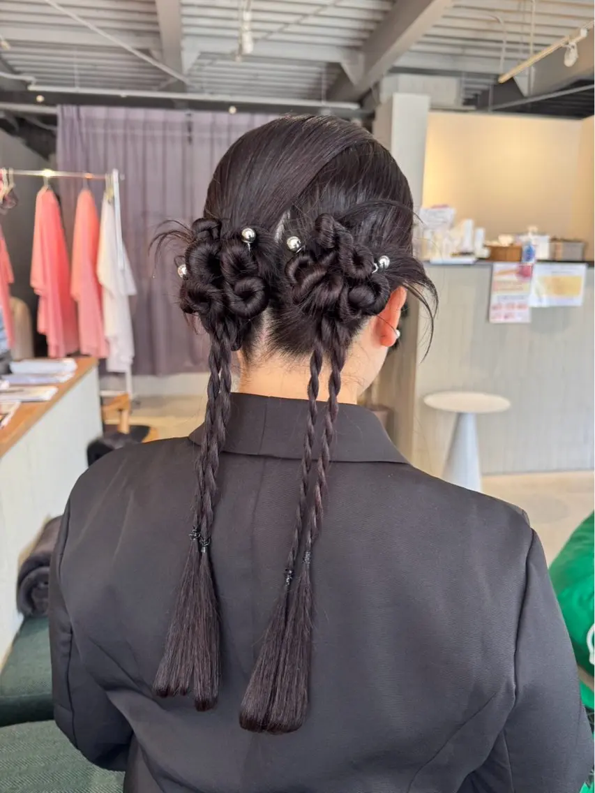 🤍ヘアセット🧸の写真