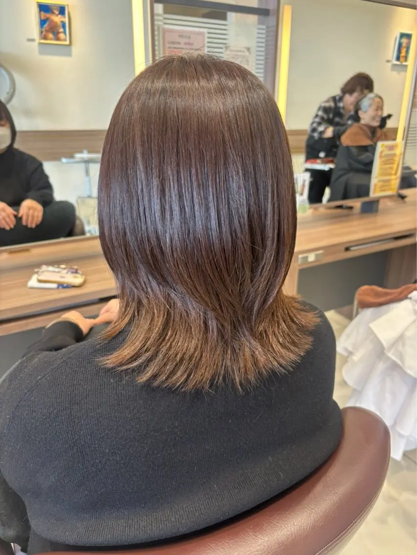ミディアム 📍BASSA東大和 /SATSUKI💛のヘアスタイル