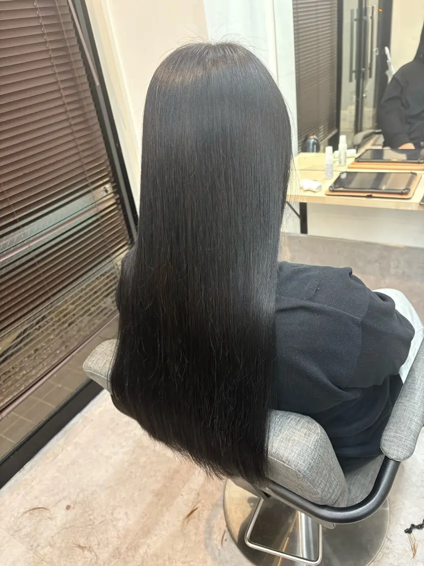 ロング カット トリートメント TELA HAIR 店長 塩田のヘアスタイル
