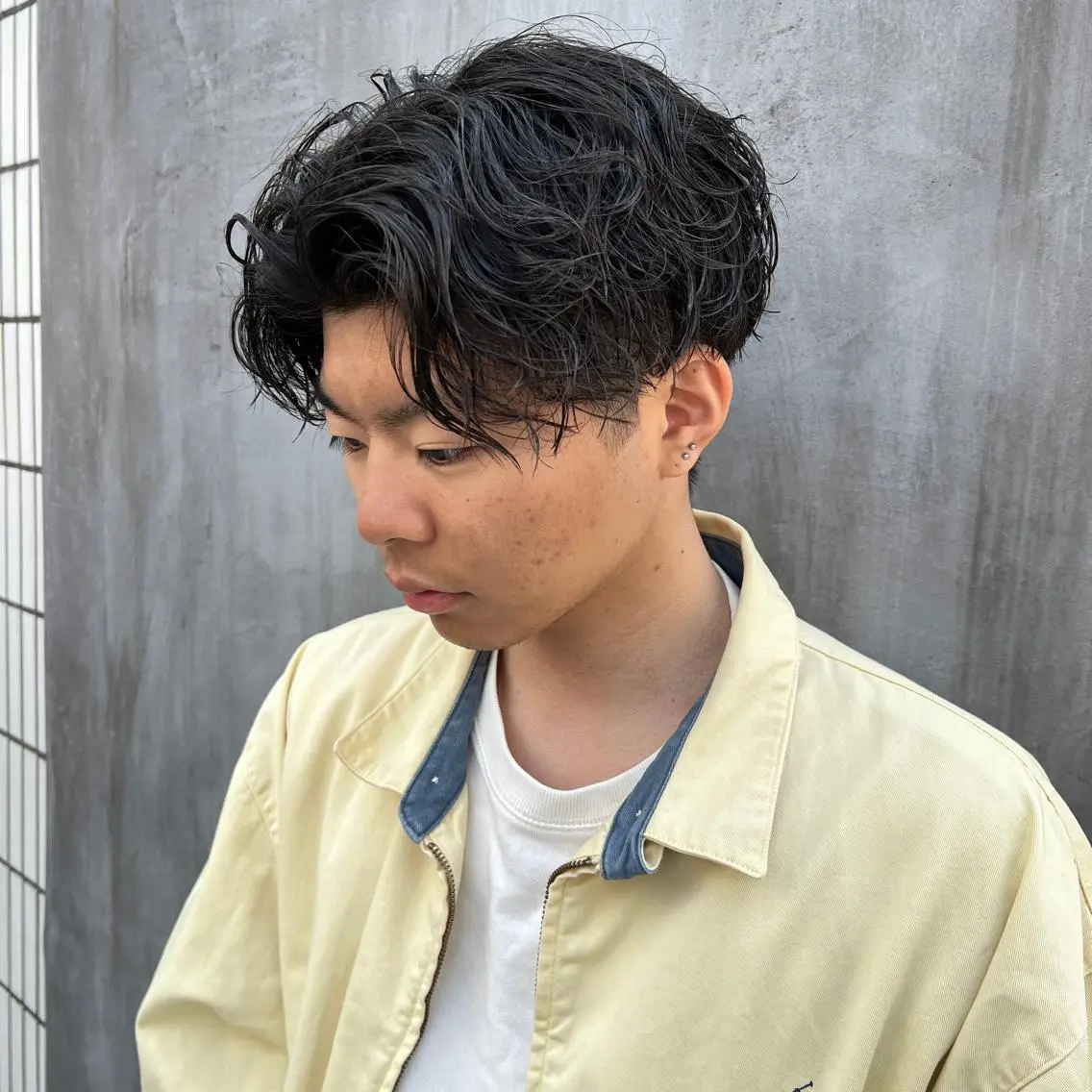 パーマ メンズ マンツーマン×半個室 まちだきょうすけのヘアスタイル