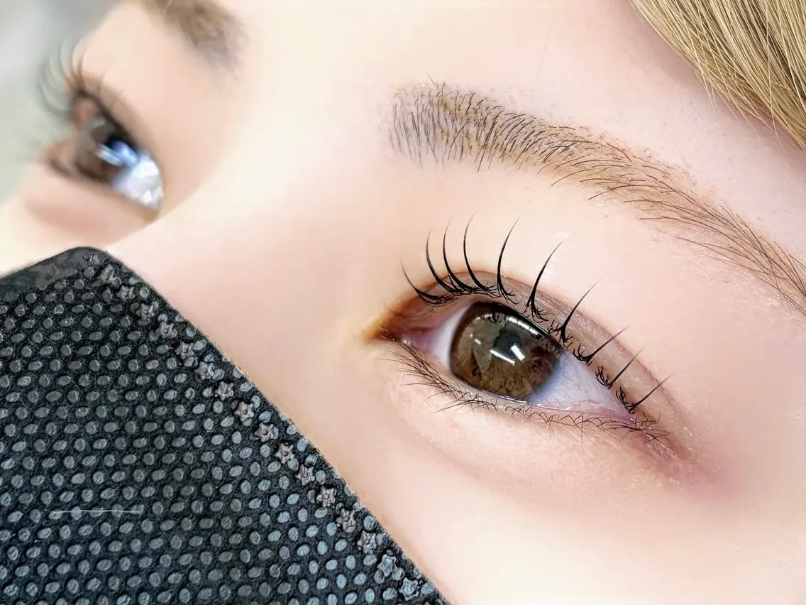 【Eye】低ダメージ＊まつげパーマ¥5500(トリートメント、コーティング込み)の写真