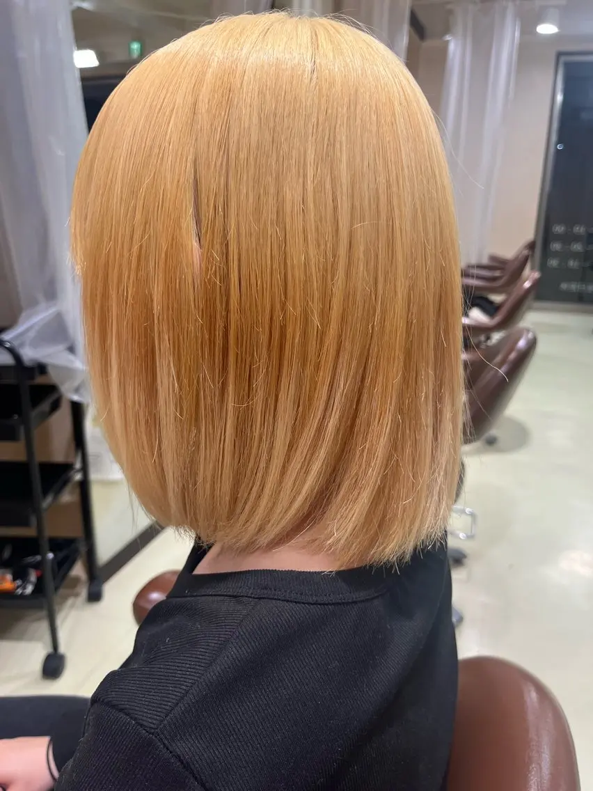 ミディアム カラー ヘアカラー 原田 晴美のヘアスタイル