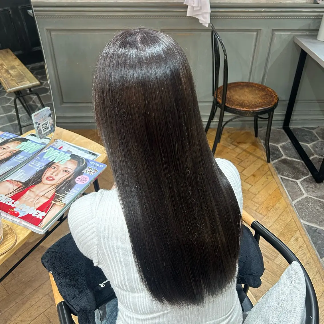 カラー ブラウンカラー ダークブラウン 艶カラー/暖色カラー /namiのヘアスタイル