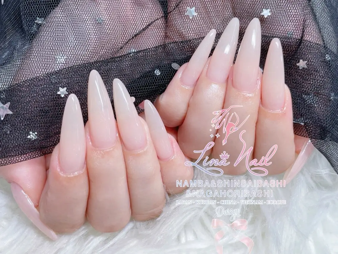ネイル チークネイル 桜ネイル フラッシュネイル フットネイル ジェルネイル ハンドネイル リナネイル アメ村心斎橋店のネイルデザイン