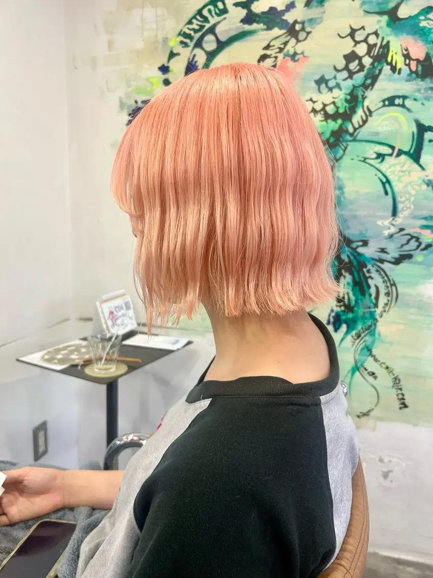 ショート ヘアカラー 🤎指名No.1原宿 表参道coii日向花のヘアスタイル