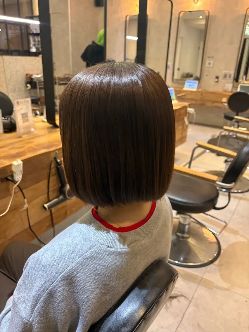 ボブカットの写真