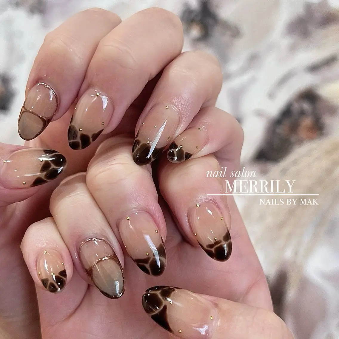 ネイル フレンチネイル ハンドネイル salon de Cheliのネイルデザイン
