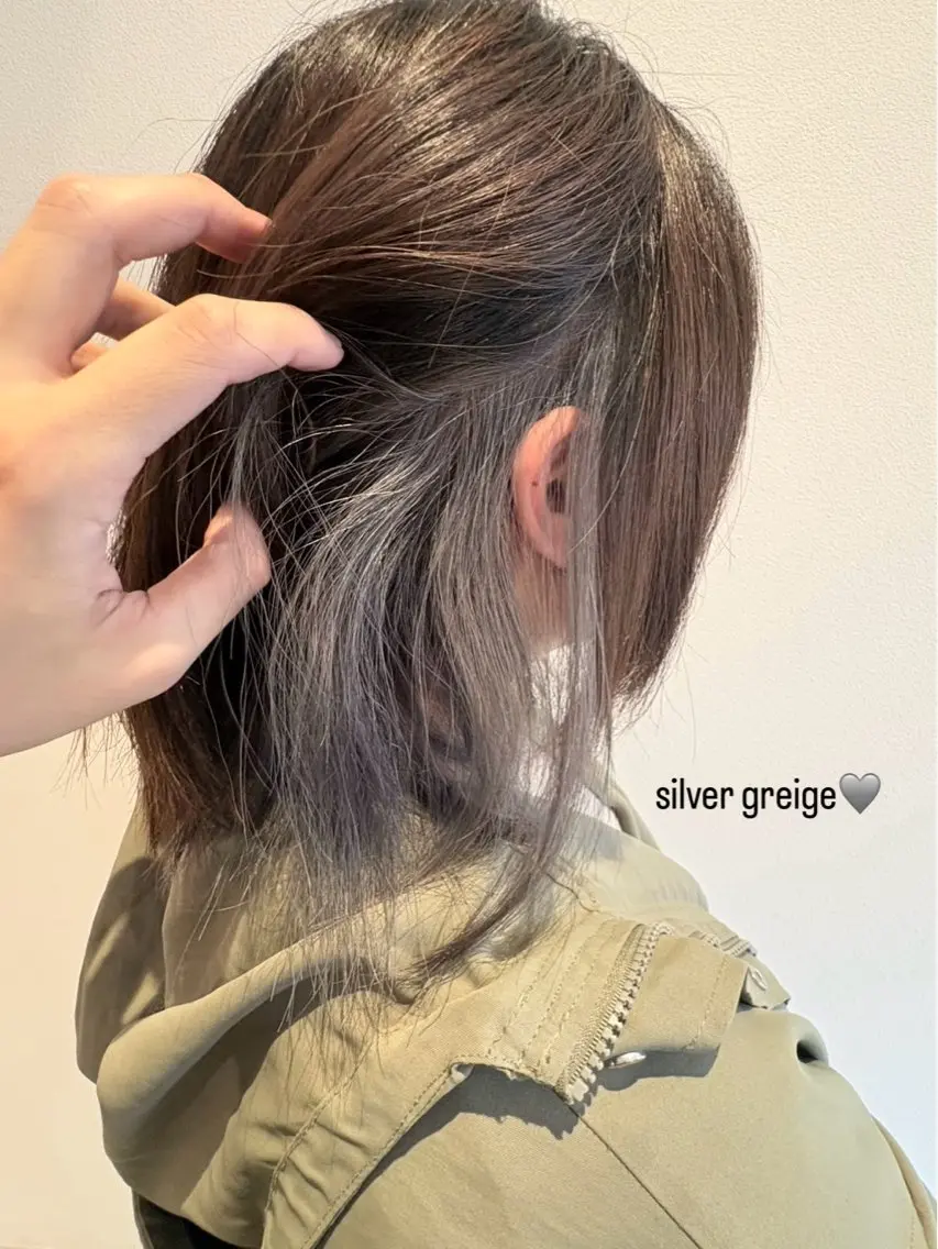 カラー 渕 克嘉のヘアスタイル