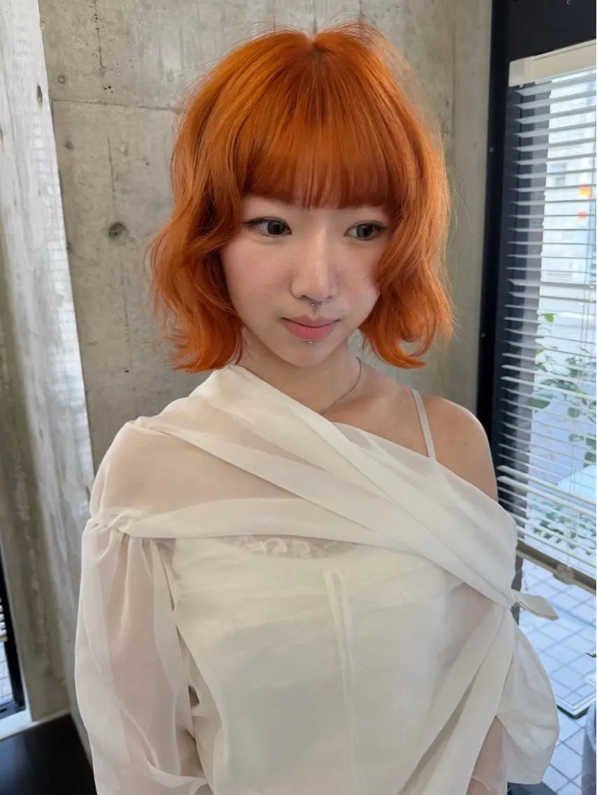 ショート カラー カット ヘアカラー MIES amane(アマネ)のヘアスタイル