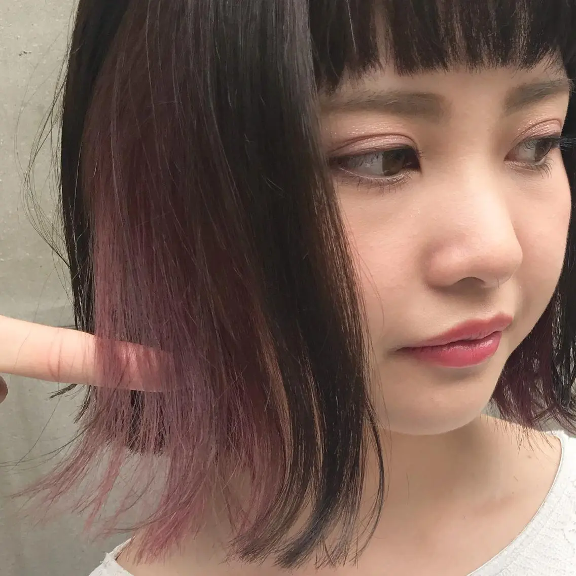 ショート カラー バレイヤージュ ブリーチ デザインカラー ハイライトカラー ハイライト 【渋谷で人気】艶髪× 髪質改善/ツヤカラーのヘアスタイル