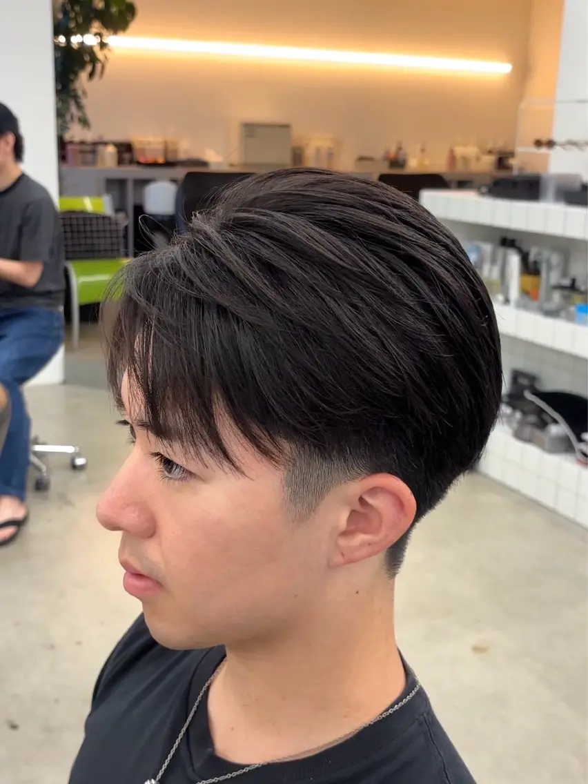 ショート パーマ メンズ カット パーマ なりたひろと / メンズパーマ札幌大通のヘアスタイル