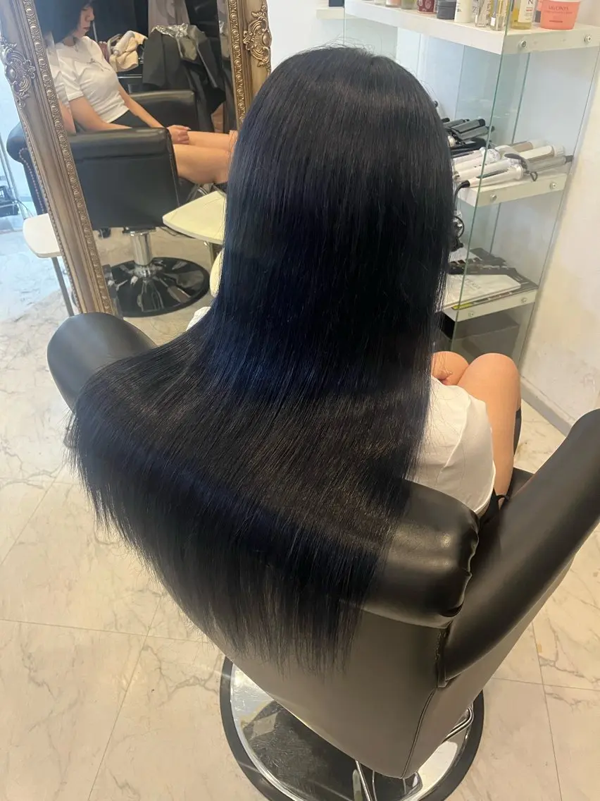 ロング エクステ ケアブリーチ&シール エクステの店和田翔莉のヘアスタイル