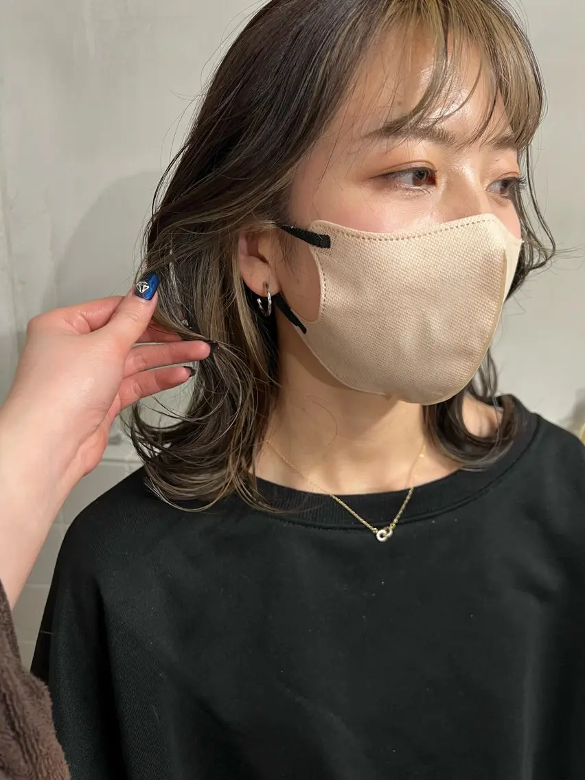ミディアム RINA 【Loem】のヘアスタイル
