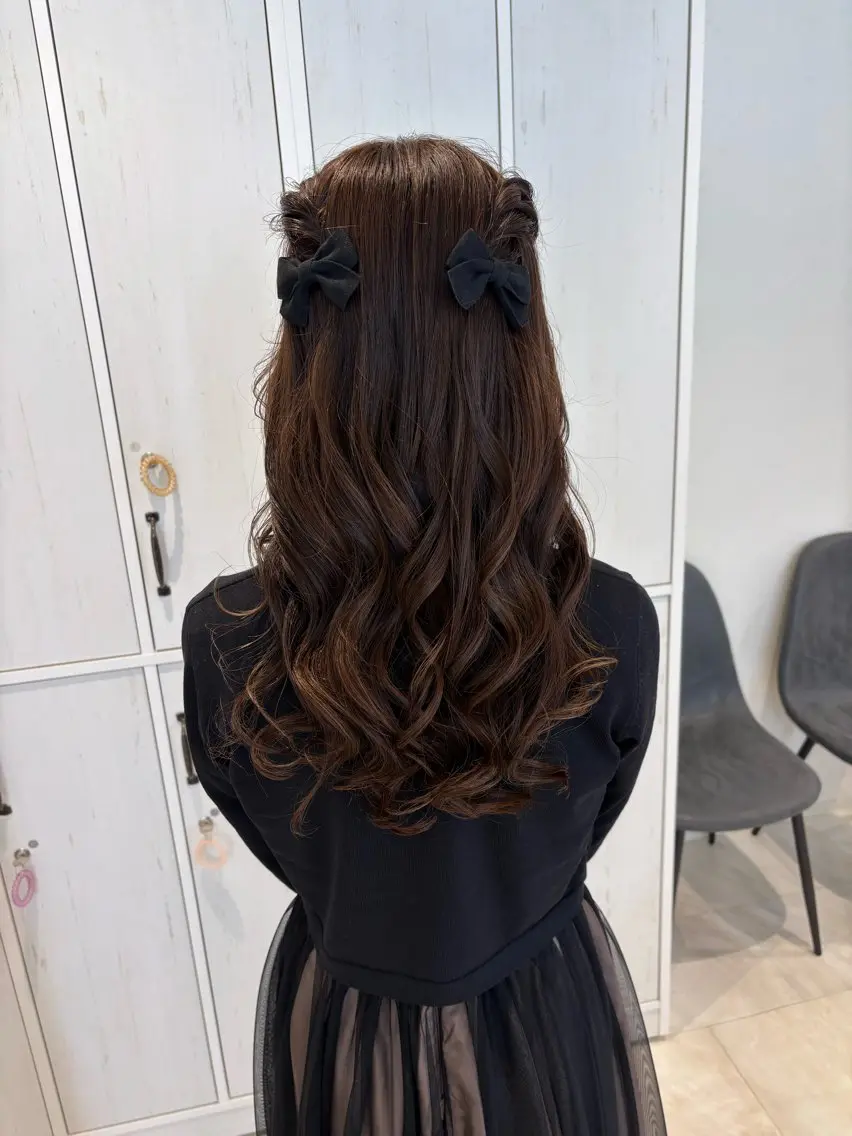 🐹女性限定‼︎🐹《推し活・お食事前におすすめ♪》ヘアセットの写真