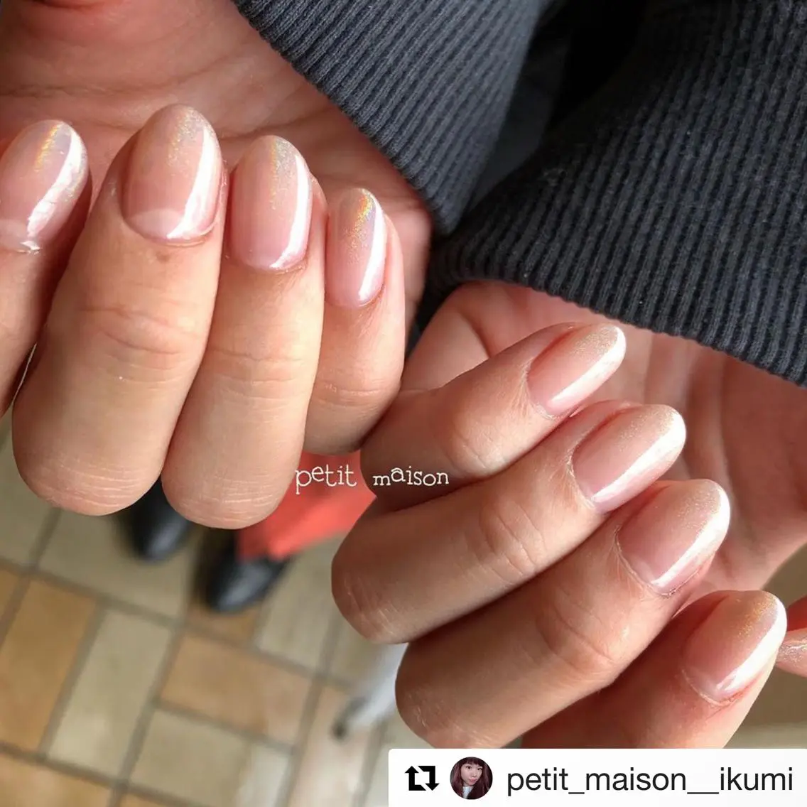 ネイル グラデーション Petit maisonのネイルデザイン