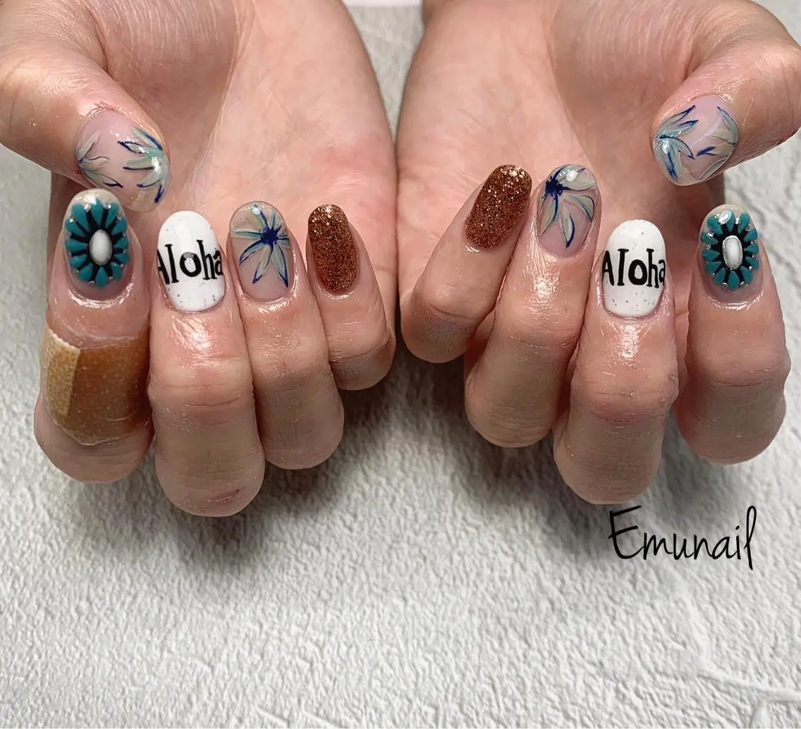 ネイル ハンドネイル Emu Nailのネイルデザイン