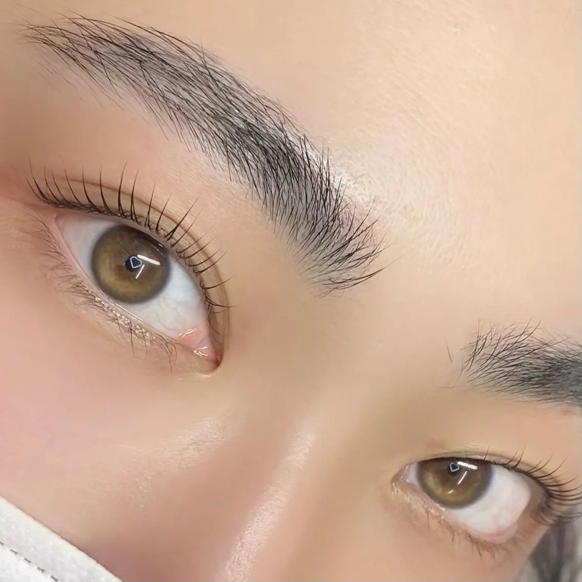 マツエク・マツパ 束感まつ毛 パリジェンヌラッシュリフト まつげパーマ ワンホンマツエク マツパ ruhe eyeのマツエク・マツパデザイン