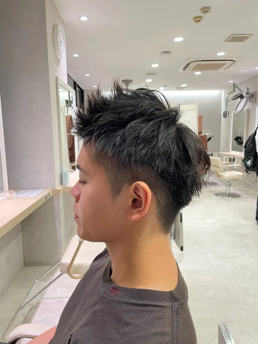 メンズ メンズショート 川尻 未来のヘアスタイル