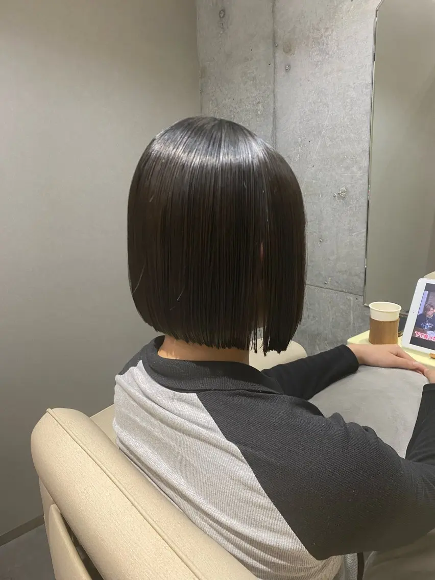 【ショート・ボブ特化】骨格補正カット＋質感トリートメントの写真