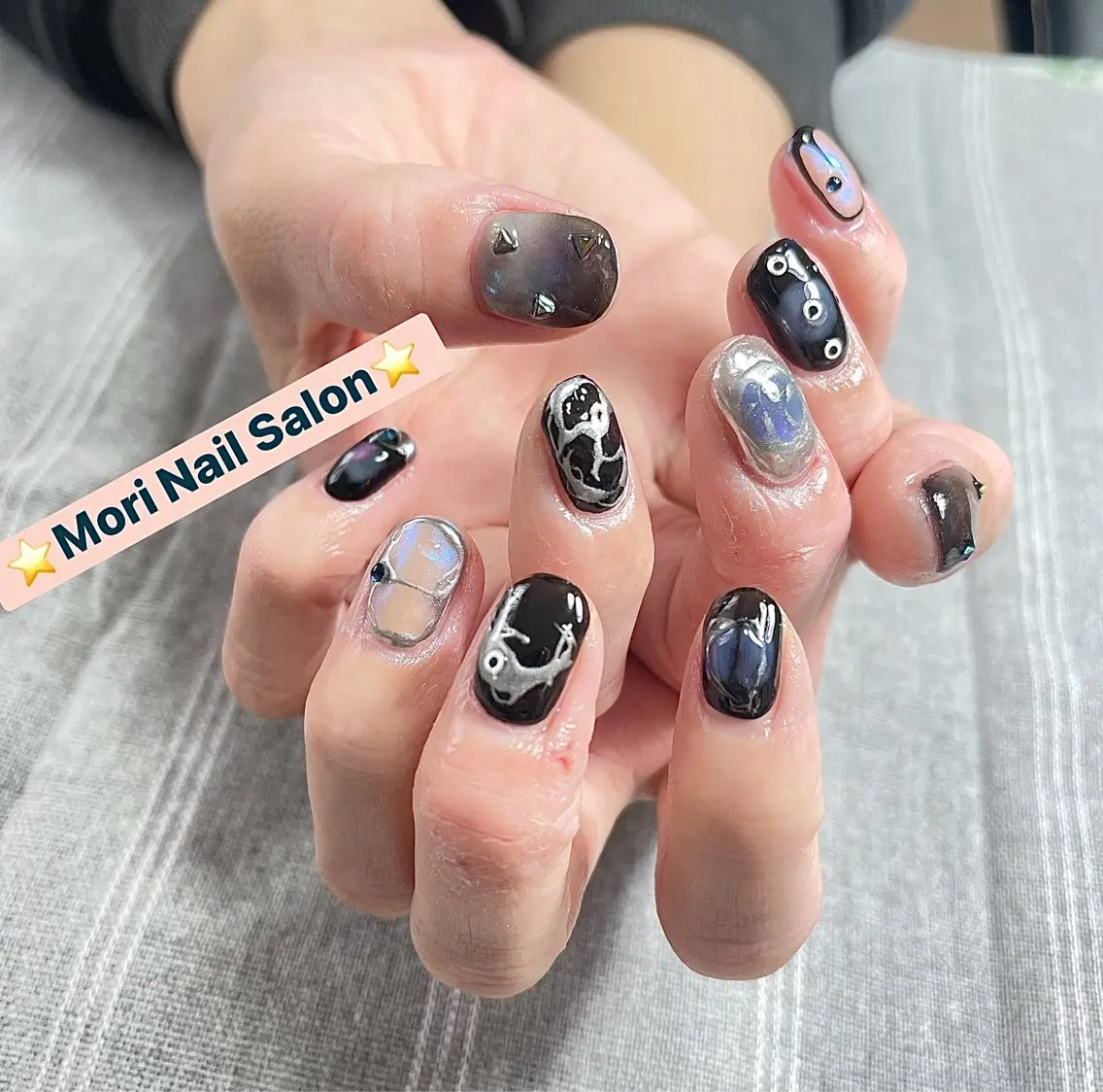 ネイル アートネイル ハンドネイル MORI ネイル SALONのネイルデザイン